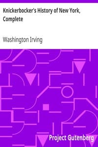 Knickerbocker's History of New York, Complete