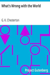 What's Wrong with the World