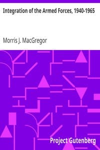 Integration of the Armed Forces, 1940-1965