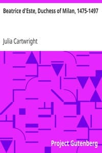 Beatrice d'Este, Duchess of Milan, 1475-1497