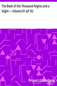 The Book of the Thousand Nights and a Night — Volume 01 (of 10)