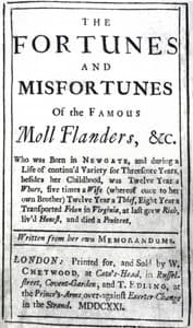 The Fortunes and Misfortunes of the Famous Moll Flanders