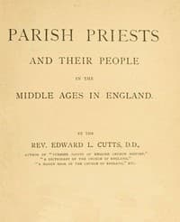 Parish Priests and Their People in the Middle Ages in England