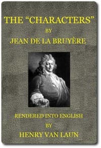 The "Characters" of Jean de La Bruyère
