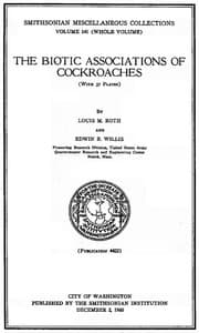 The Biotic Associations of Cockroaches