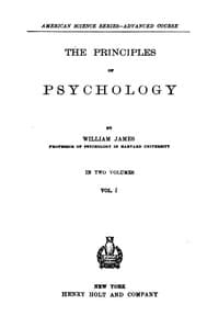 The Principles of Psychology, Volume 1 (of 2)