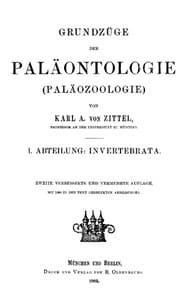Grundzüge der Paläontologie (Paläozoologie). 1. Abteilung: Invertebrata.