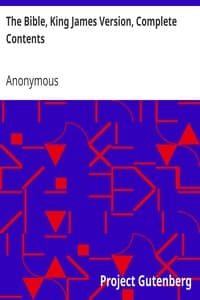 The Bible, King James Version, Complete Contents