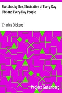 Sketches by Boz, Illustrative of Every-Day Life and Every-Day People