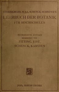 Lehrbuch der Botanik für Hochschulen