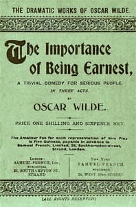 The Importance of Being Earnest: A Trivial Comedy for Serious People
